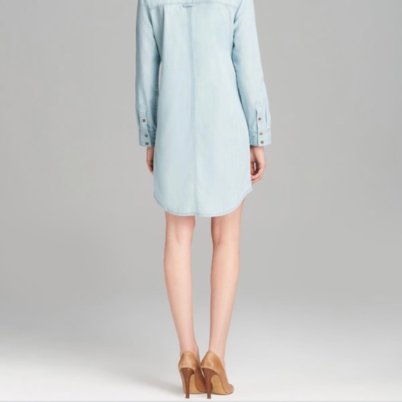 Eileen Fisher Denim Shirt Dress - light denim - Picture 4 of 5